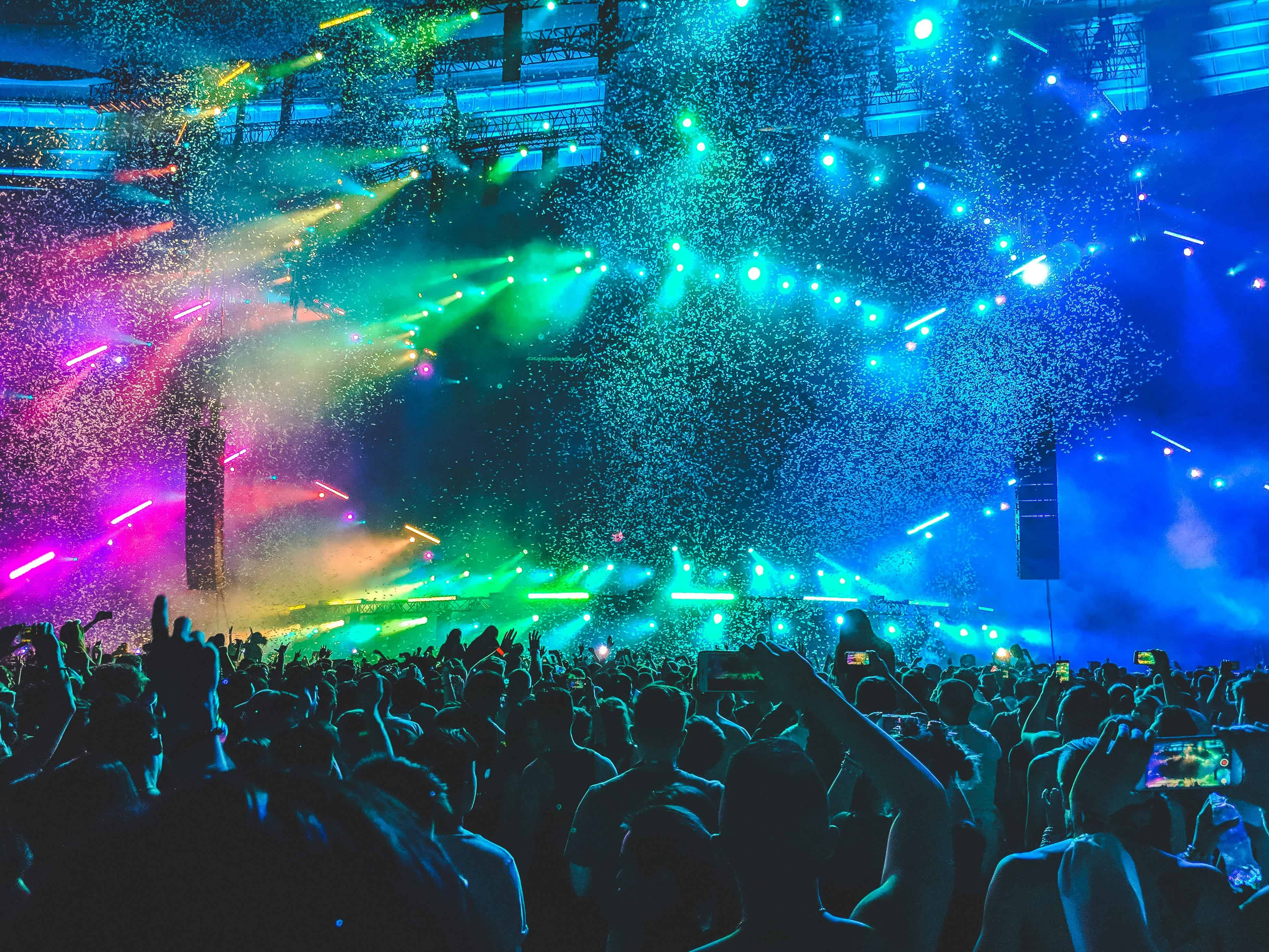Concerts professional photography